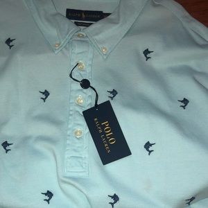 NWT Ralph Lauren Dolphin Polo shirt 3XLT